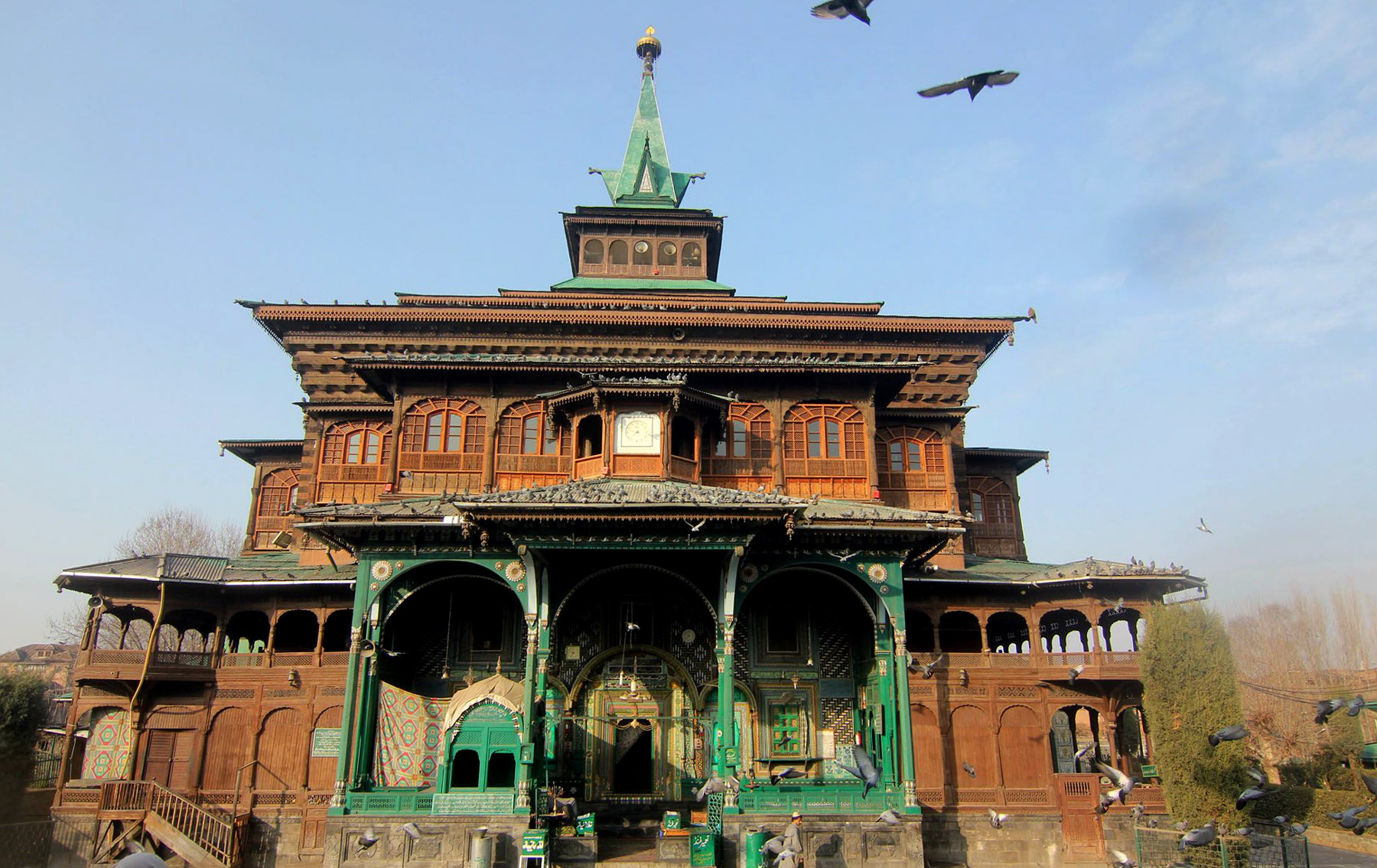 Changes in traditional styles of shrines transform Kashmir's